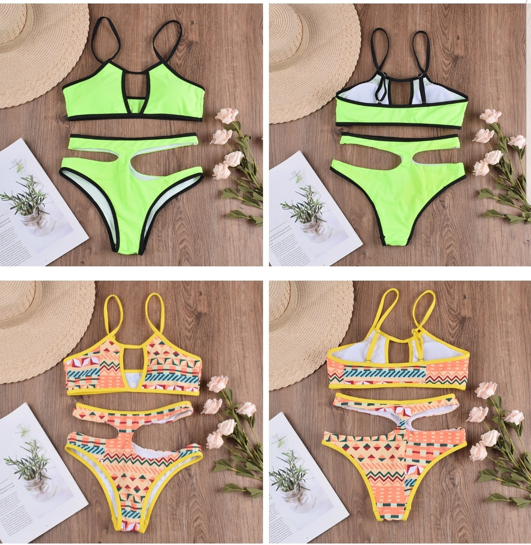 "Oui Fille" (Yes Girl) Two Piece Swim suits Collection