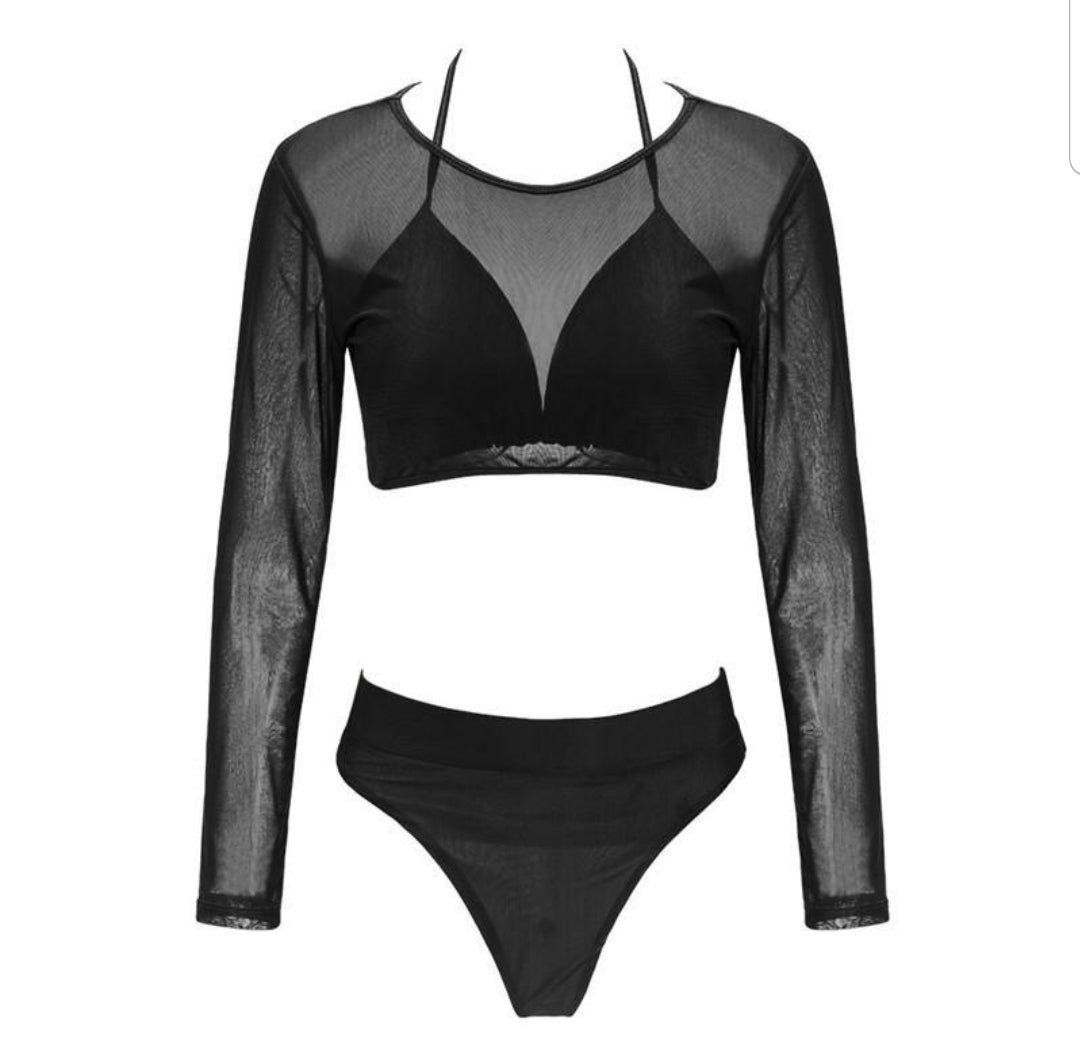 "Oui BéBé" (Yes baby) 3 Piece Swimsuits