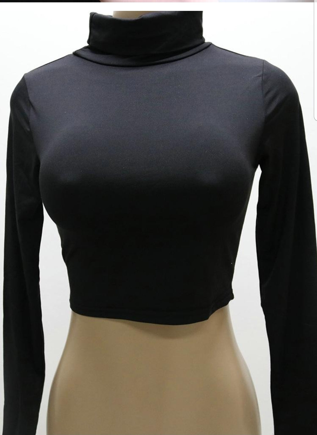 "Oh The Mid Drift Shirts" (Long Sleeve Crop Top) Tops That Rock